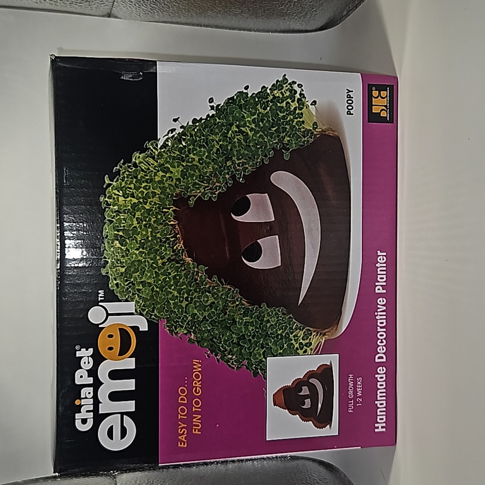 Chia Pet Emoji  "POOPY "💩